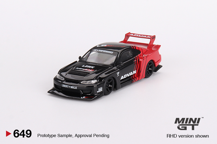 MINIGT 1 64 日產 Nissan LB Super Silhouette S15 SILVIA ADVAN 右駕 東海模型官方