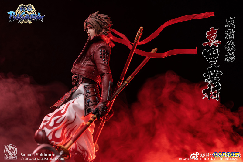 Rocket Toys 1/6 戰國BASARA Sanada Yukimura 真田幸村可動人偶- 模型