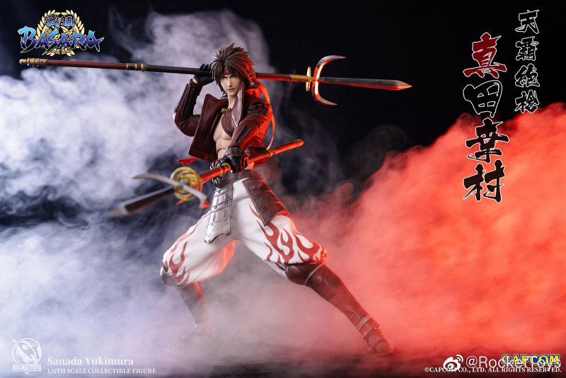 Rocket Toys 1/6 戰國BASARA Sanada Yukimura 真田幸村可動人偶- 模型