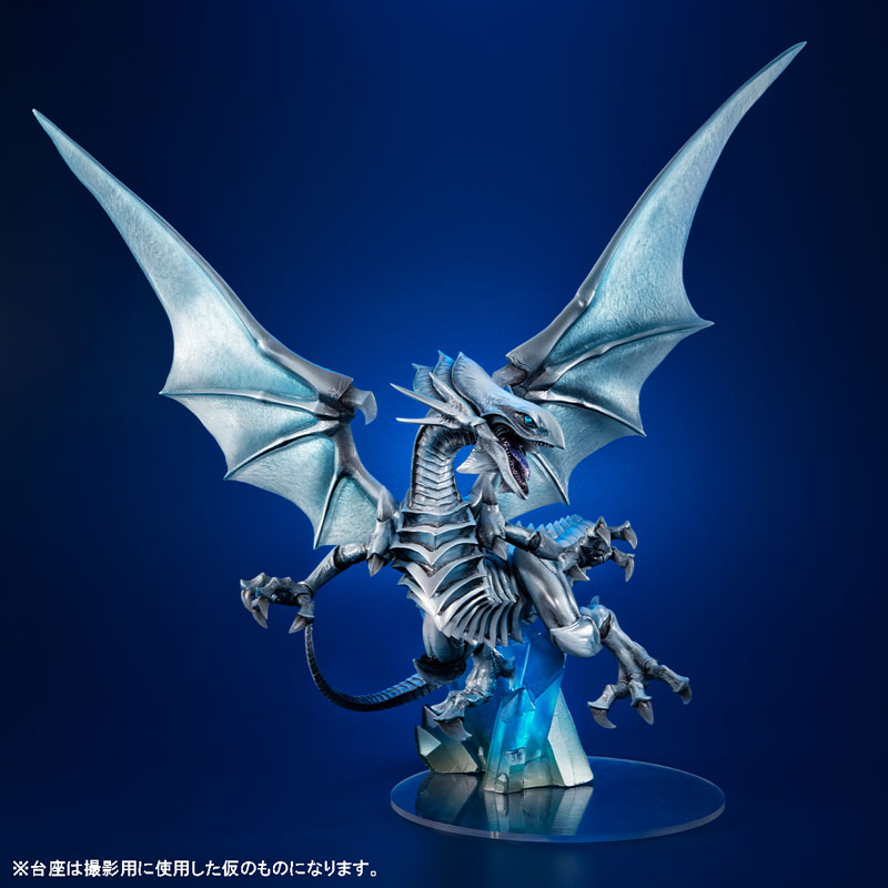 MegaHouse ART WORKS MONSTERS 遊戲王怪獸之決鬥青眼白龍Holographic