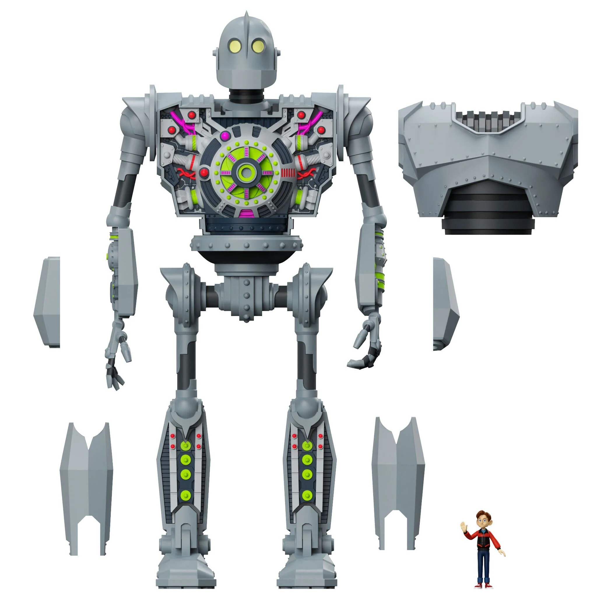 Super7 鐵巨人Super Cyborg 豪加斯全彩版可動完成品- 東海模型｜官方 