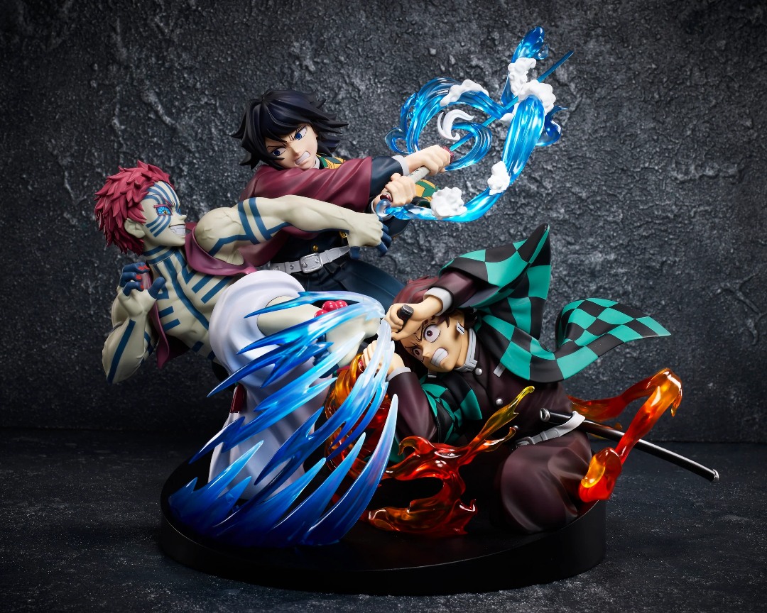 ANIPLEX 鬼滅之刃竈門炭治郎&富岡義勇&猗窩座完成品