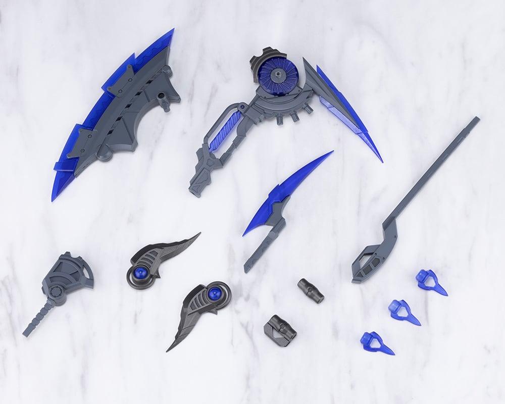 1/12 ハンドメイド金属製武器　30ms.FAGサイズ　戦斧　熔鉄装庫 Kotobukiya 壽屋MSG武裝零件MH80 重武器組件80 EVIL OX 邪惡巨斧灰色